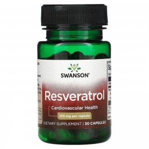 RESVERATROOL (100 mg) - VÕIMAS TERVENDAJA 